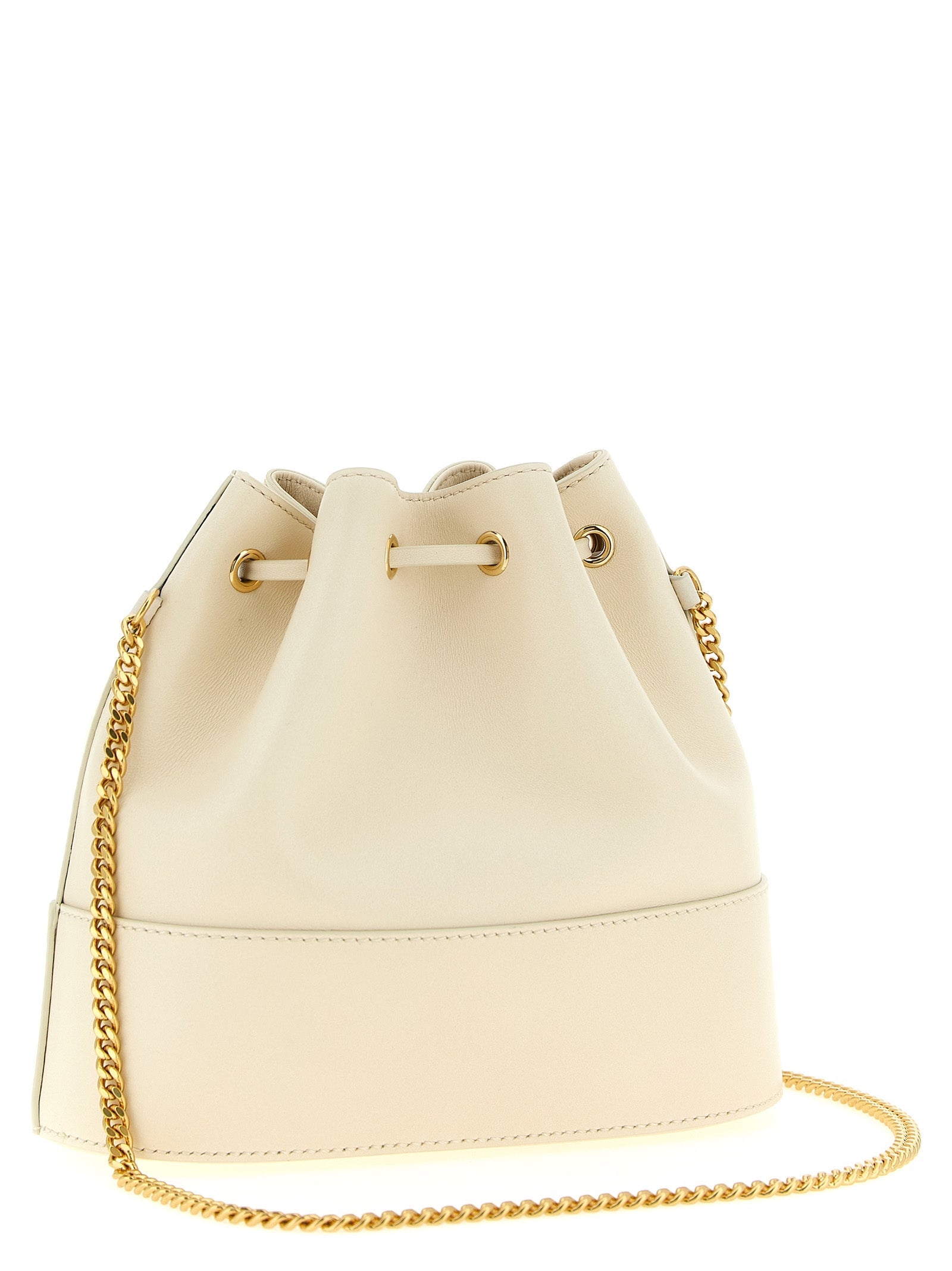 Valentino Garavani White Lamb Leather Crossbody Bag Valentino Garavani Xosier
