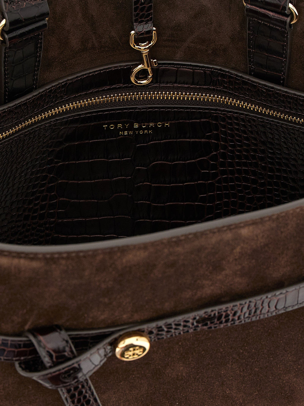 Tory Burch Brown Bovine Leather Crossbody Bag Tory Burch Xosier