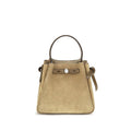 Tory Burch Beige Suede Leather Backet Bag Tory Burch Xosier