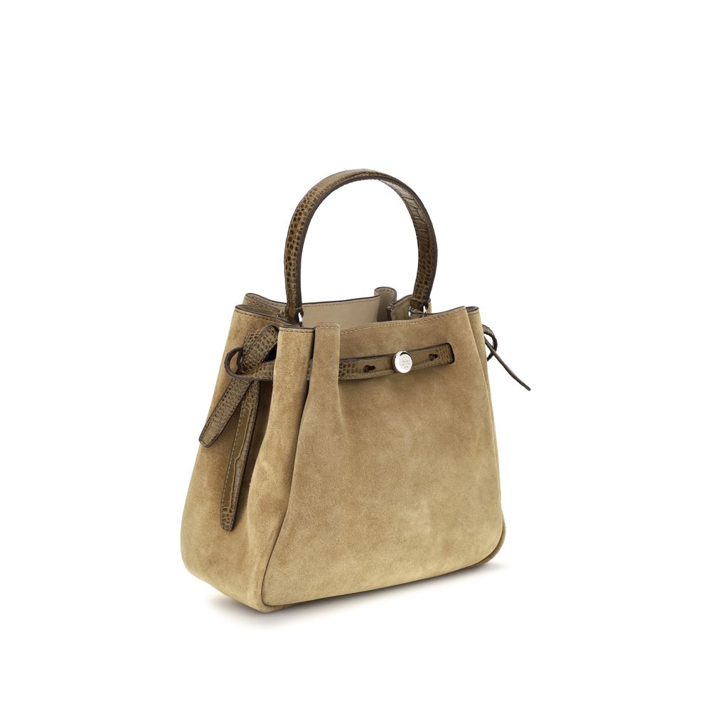 Tory Burch Beige Suede Leather Backet Bag Tory Burch Xosier