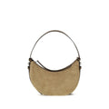 Tory Burch Beige Suede Leather Shoulder Bag Tory Burch Xosier