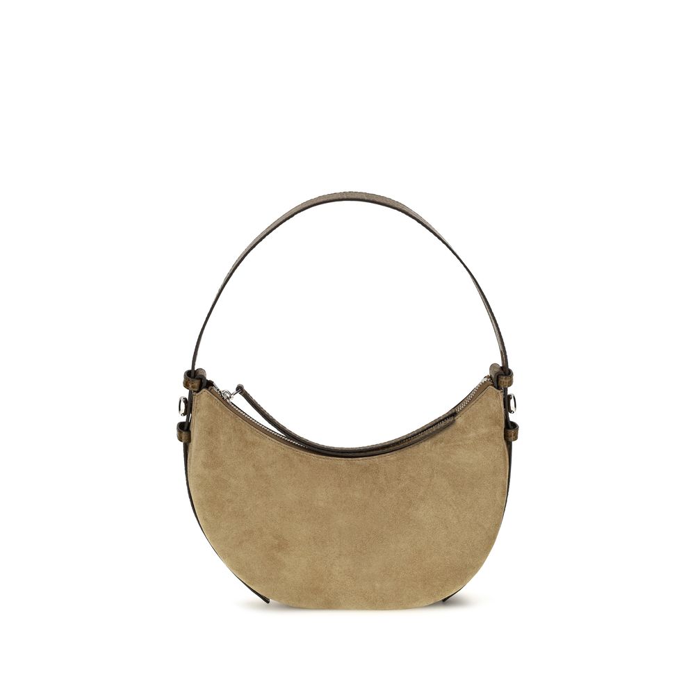 Tory Burch Beige Suede Leather Shoulder Bag Tory Burch Xosier