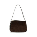 Tory Burch Brown Suede Leather Shoulder Bag Tory Burch Xosier