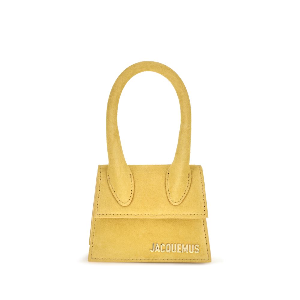 Jacquemus Bicolor Calf Leather Bos Taurus Shoulder Bag Jacquemus Xosier