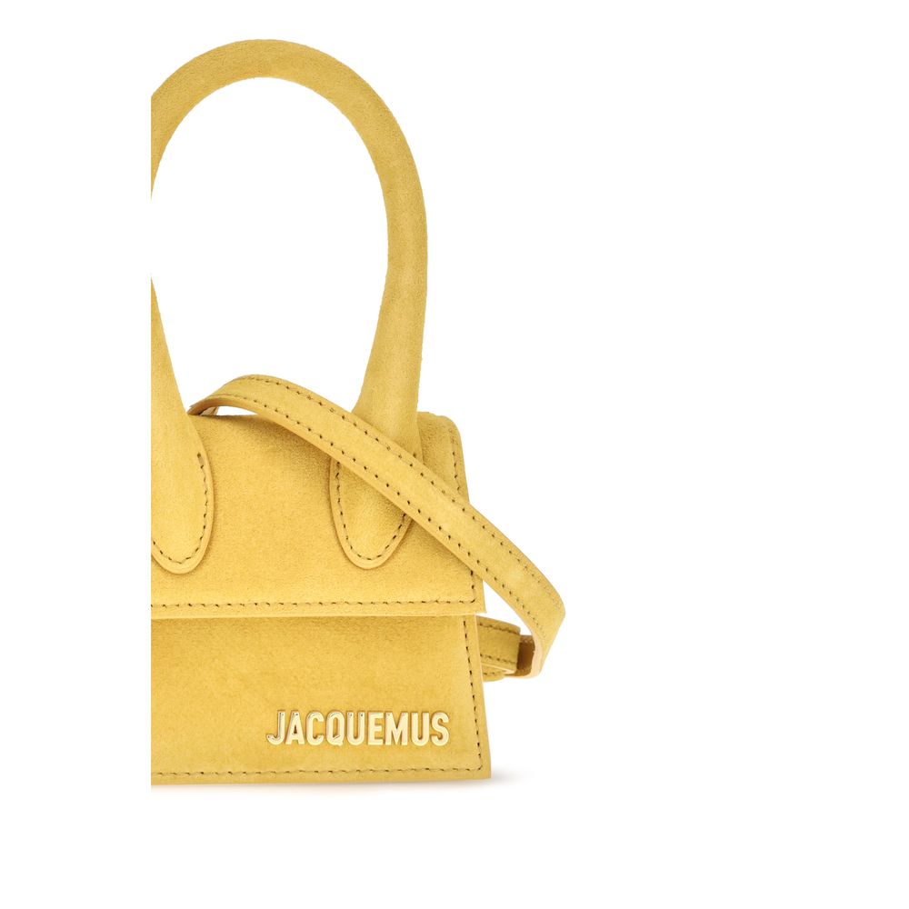 Jacquemus Bicolor Calf Leather Bos Taurus Shoulder Bag Jacquemus Xosier