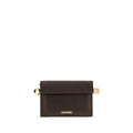 Jacquemus Brown Lamb Ovis Aries Aries Clutch Bag Jacquemus Xosier