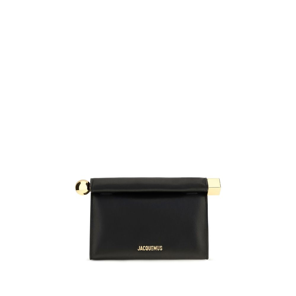 Jacquemus Black Lamb Ovis Aries Aries Shoulder Bag Jacquemus Xosier