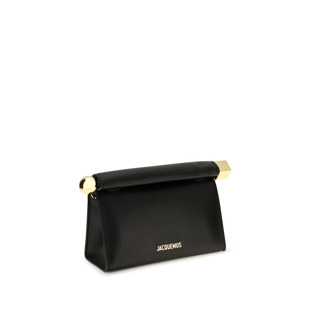 Jacquemus Black Lamb Ovis Aries Aries Shoulder Bag Jacquemus Xosier