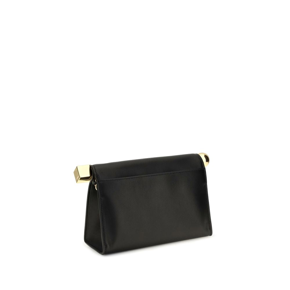 Jacquemus Black Lamb Ovis Aries Aries Shoulder Bag Jacquemus Xosier