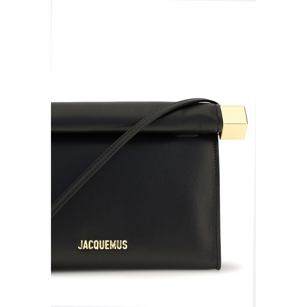 Jacquemus Black Lamb Ovis Aries Aries Shoulder Bag Jacquemus Xosier