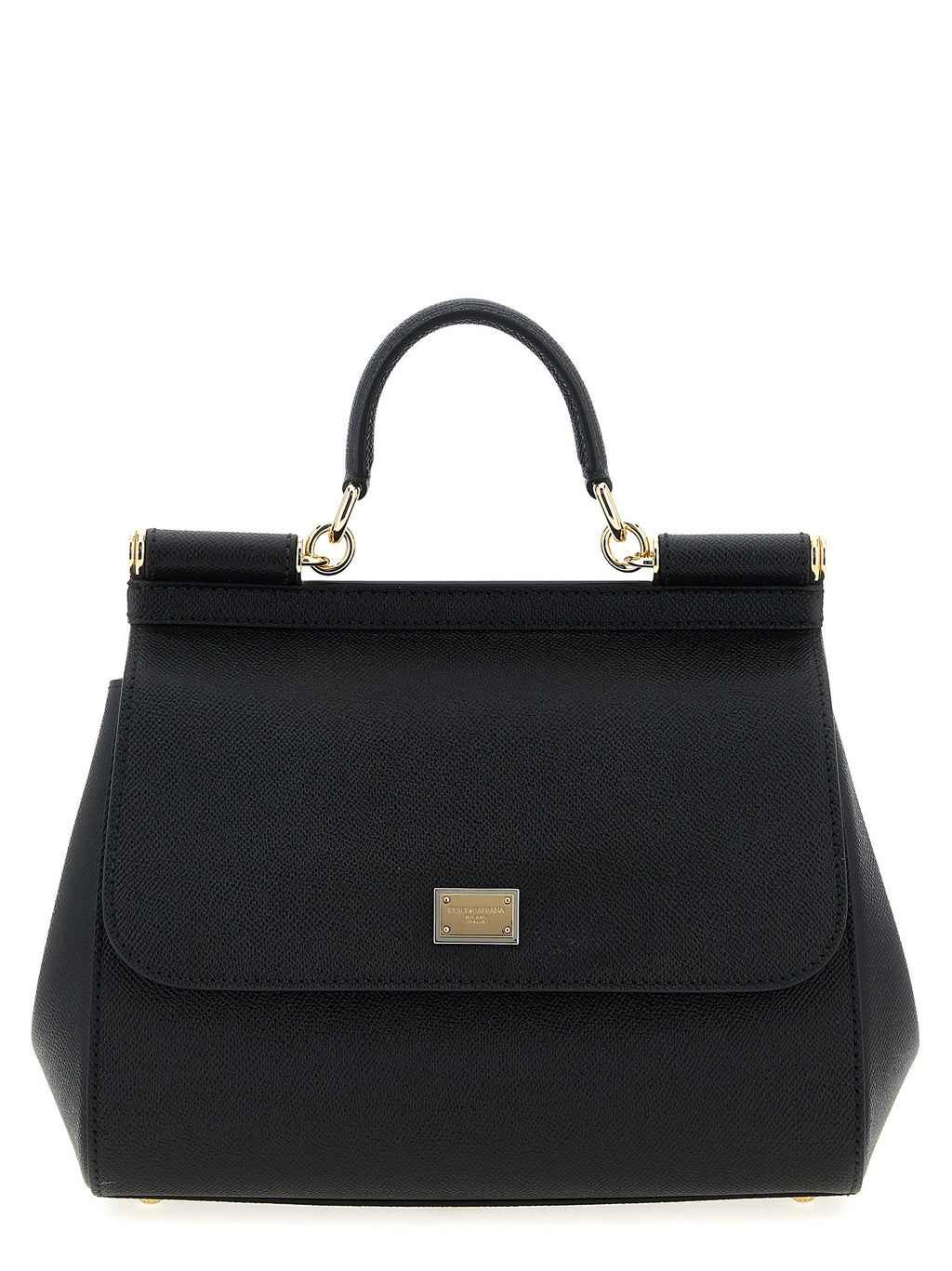 Dolce & Gabbana Black Calfskin Handbag Dolce & Gabbana Xosier