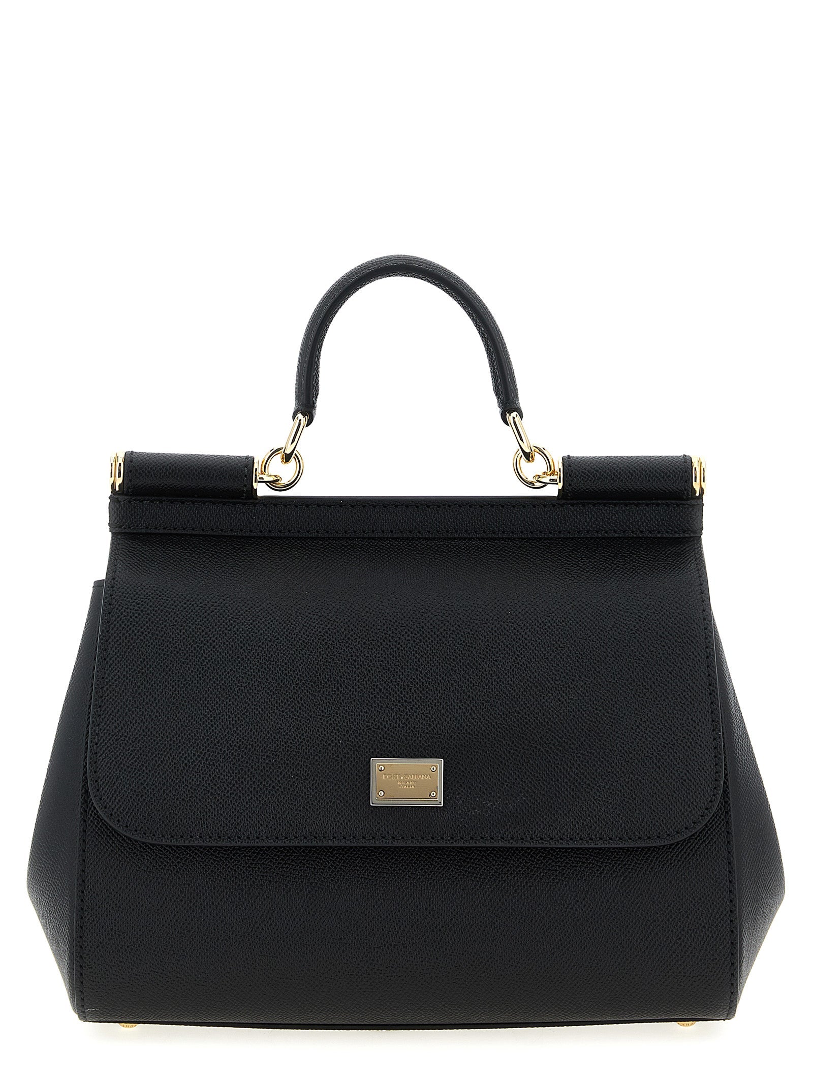 Dolce & Gabbana Black Calfskin Handbag Dolce & Gabbana Xosier
