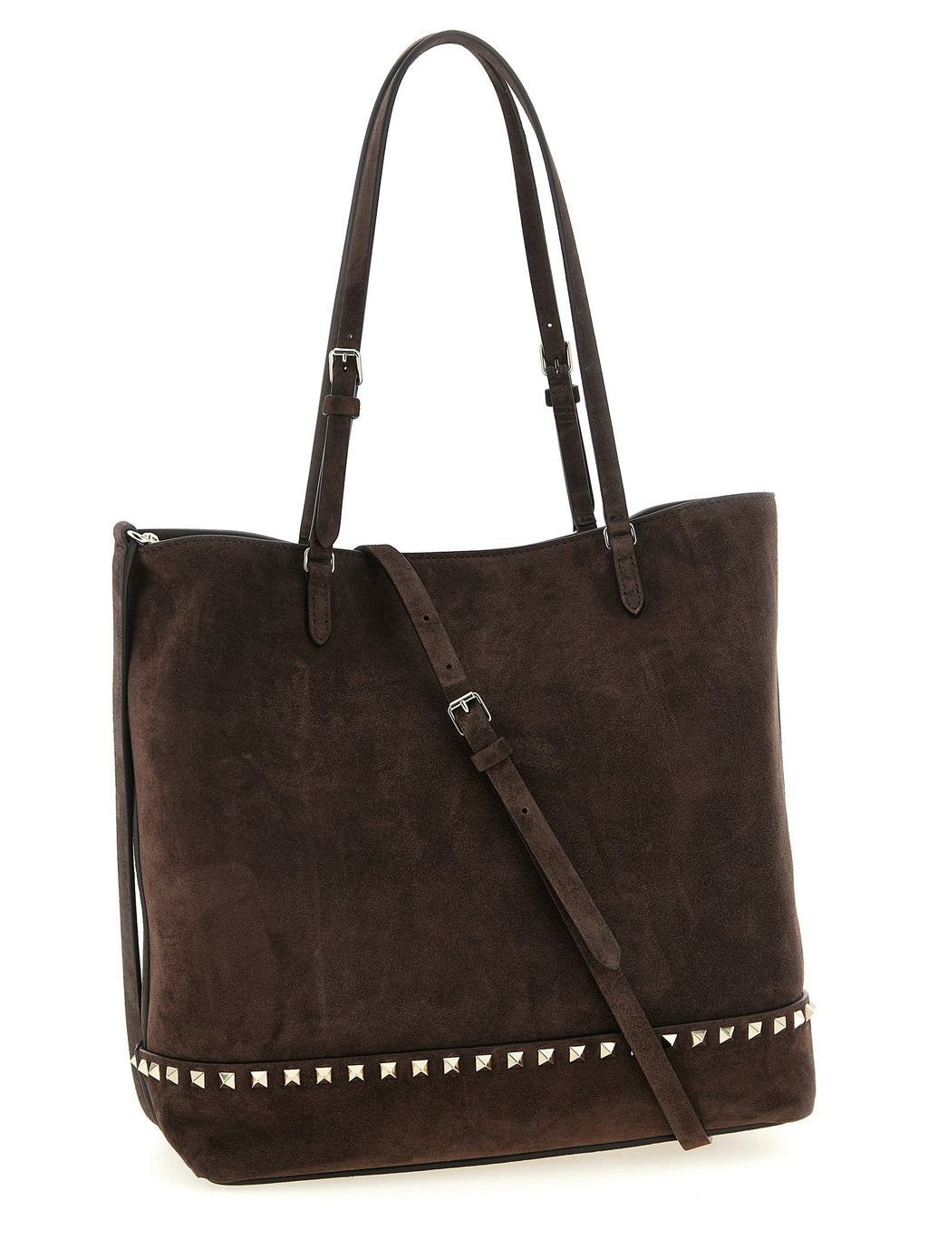 Valentino Garavani Brown Calfskin Shoulder Bag Valentino Garavani Xosier