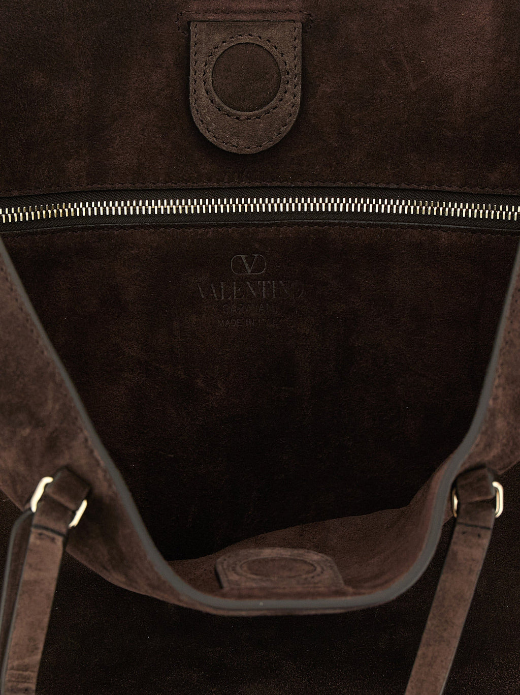 Valentino Garavani Brown Calfskin Shoulder Bag Valentino Garavani Xosier