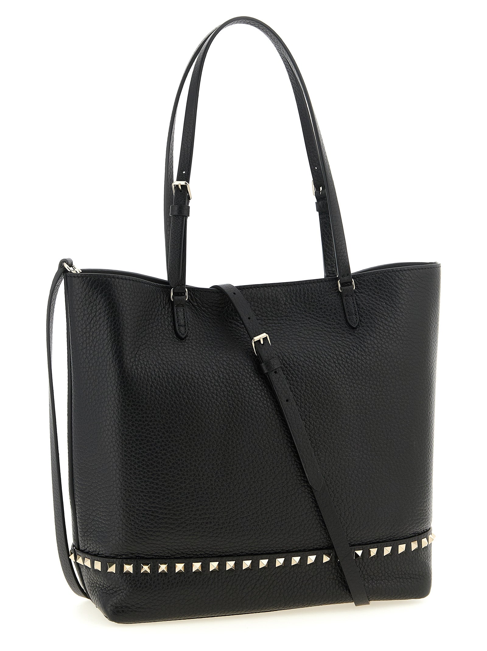Valentino Garavani Black Calfskin Shoulder Bag Valentino Garavani Xosier