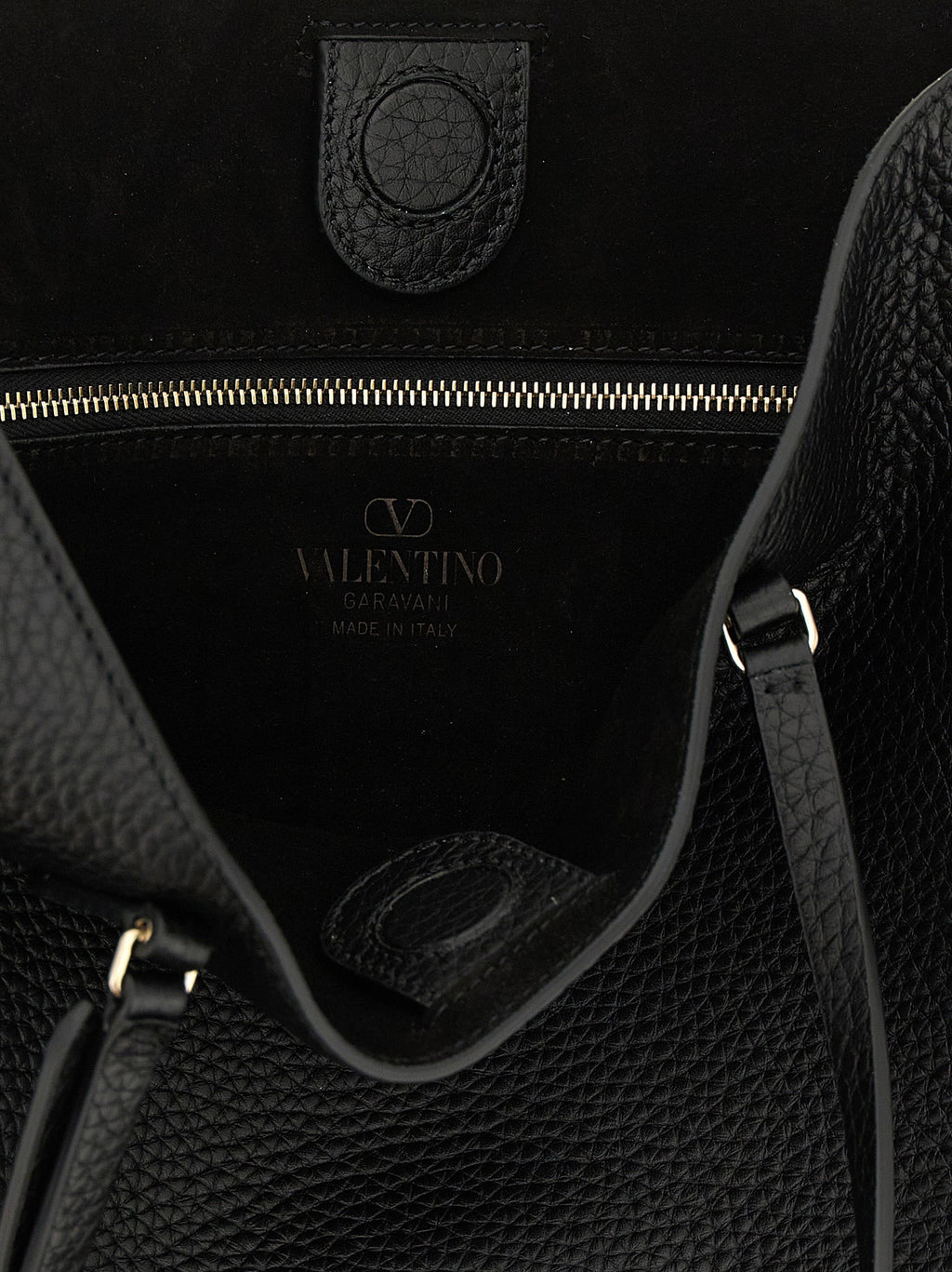Valentino Garavani Black Calfskin Shoulder Bag Valentino Garavani Xosier