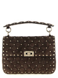 Valentino Garavani Brown Calfskin Crossbody Bag Valentino Garavani Xosier