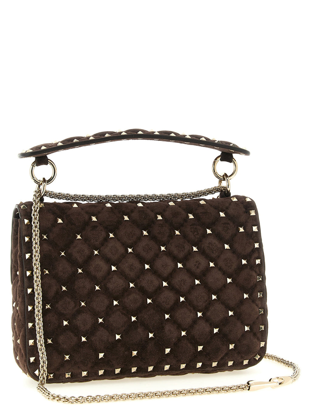 Valentino Garavani Brown Calfskin Crossbody Bag Valentino Garavani Xosier
