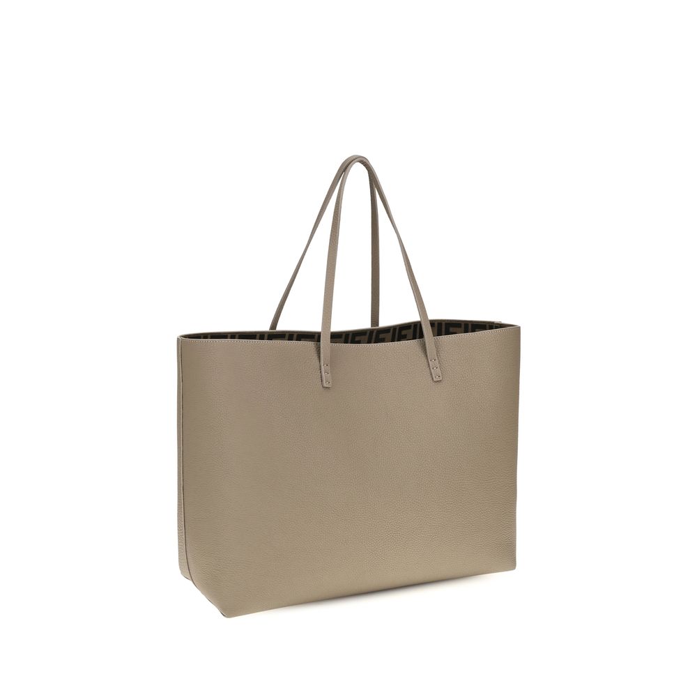 Fendi Beige Calf Leather Bos Taurus Shoulder Bag Fendi Xosier