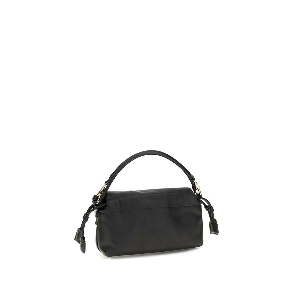 Fendi Black Lamb Ovis Aries Aries Handbag Fendi Xosier