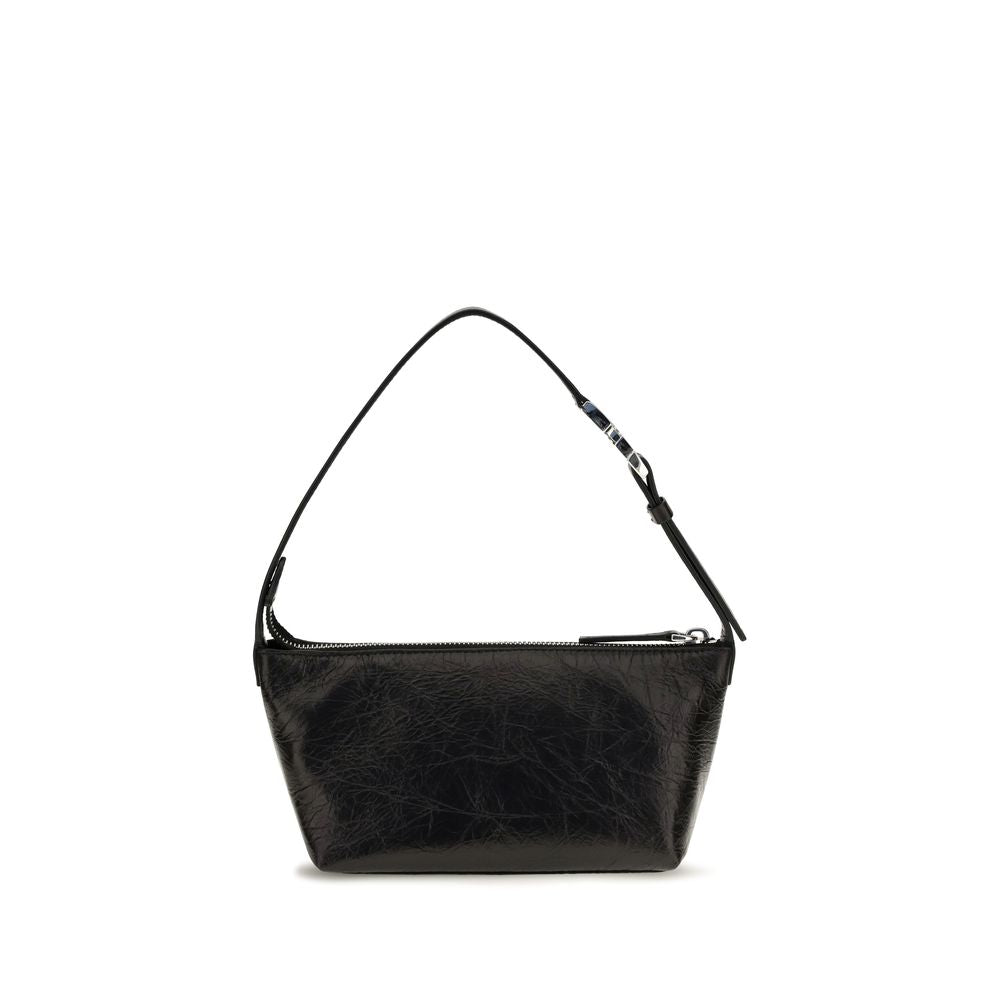 Fendi Black Calf Leather Bos Taurus Clutch Bag Fendi Xosier
