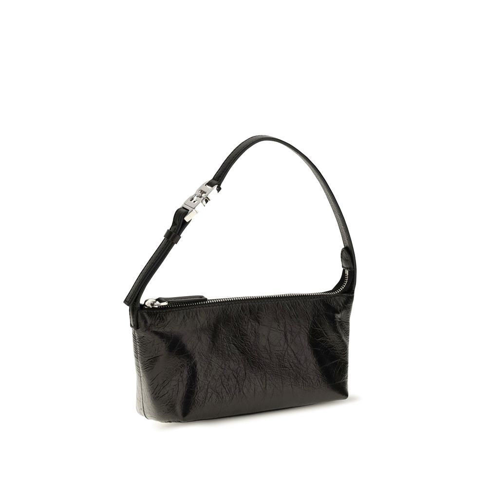 Fendi Black Calf Leather Bos Taurus Clutch Bag Fendi Xosier