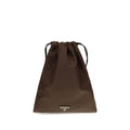 Prada Brown Polyamide Clutch Bag Prada Xosier
