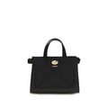 Burberry Black Cotton Handbag Burberry Xosier