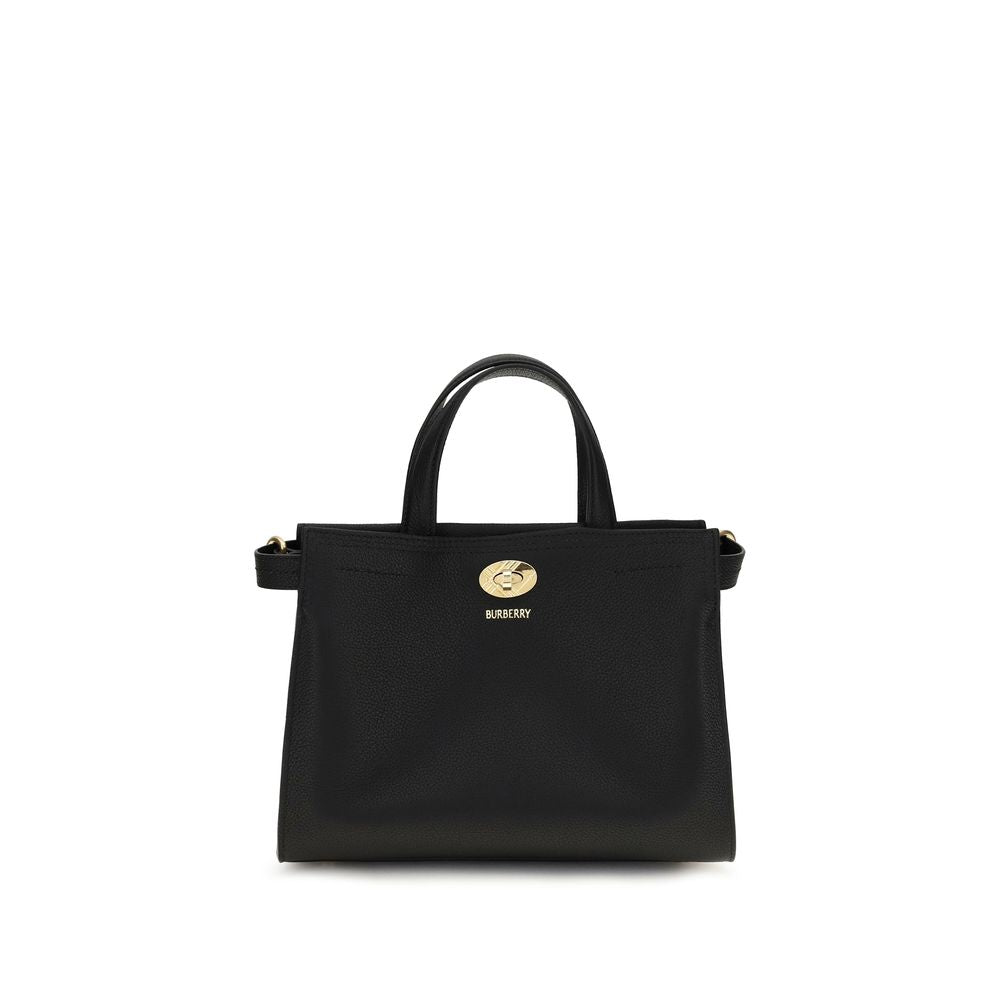 Burberry Black Cotton Handbag Burberry Xosier