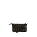 Fendi Brown Polyester Shoulder Bag Fendi Xosier