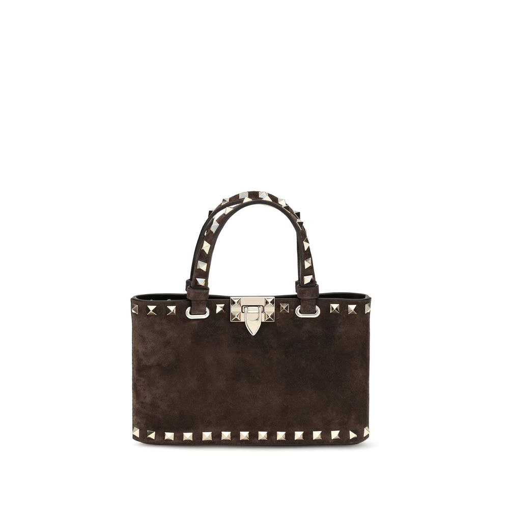 Valentino Garavani Brown Calf Leather Bos Taurus Handbag Valentino Garavani Xosier