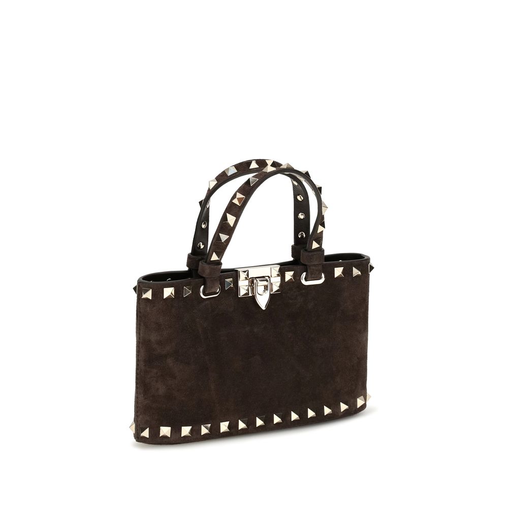 Valentino Garavani Brown Calf Leather Bos Taurus Handbag Valentino Garavani Xosier
