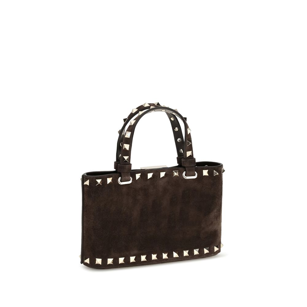Valentino Garavani Brown Calf Leather Bos Taurus Handbag Valentino Garavani Xosier