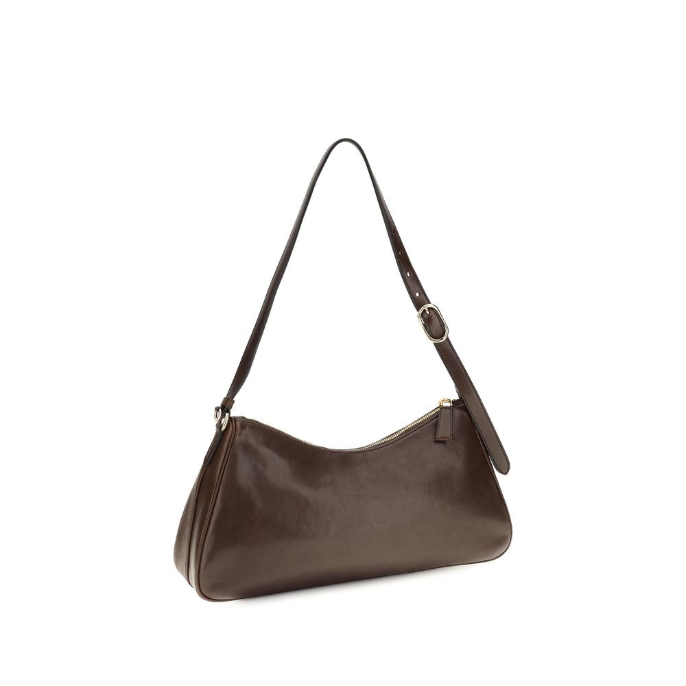 Prada Brown Calf Leather Bos Taurus Shoulder Bag Prada Xosier