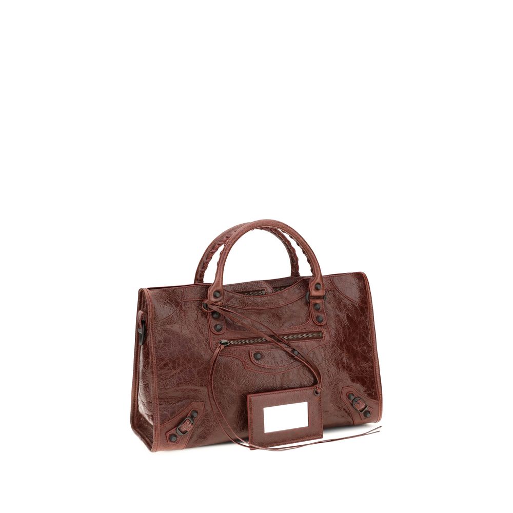 Balenciaga Bordeaux Lamb Ovis Aries Aries Handbag Balenciaga Xosier