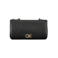 Black Polyester Women Shoulder Bag