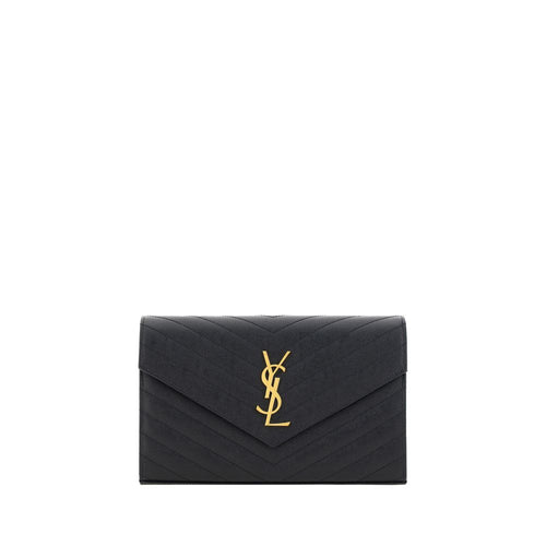 Saint Laurent Black Calf Leather Bos Taurus Shoulder Bag Saint Laurent Xosier