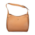 Guess Jeans Braune Polyurethan Damenhandtasche