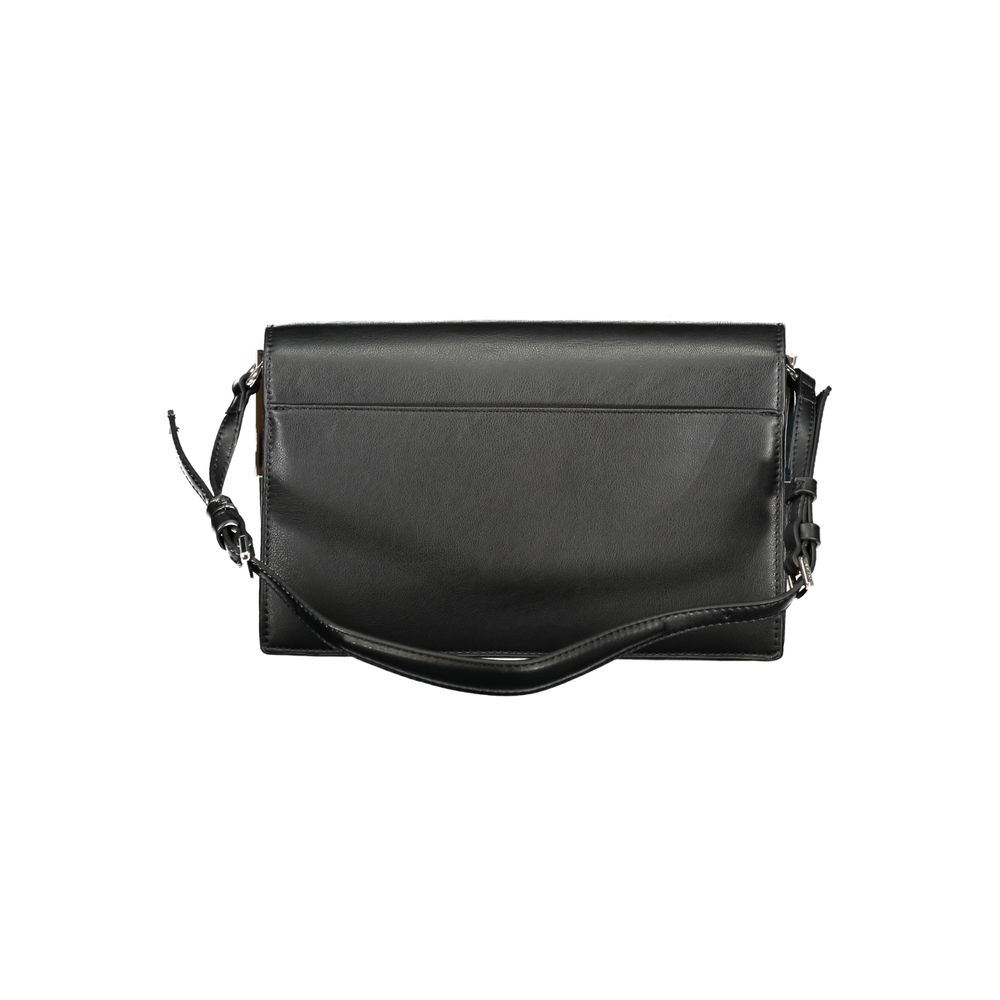 Calvin Klein Schwarze Damen-Handtasche aus Polyester