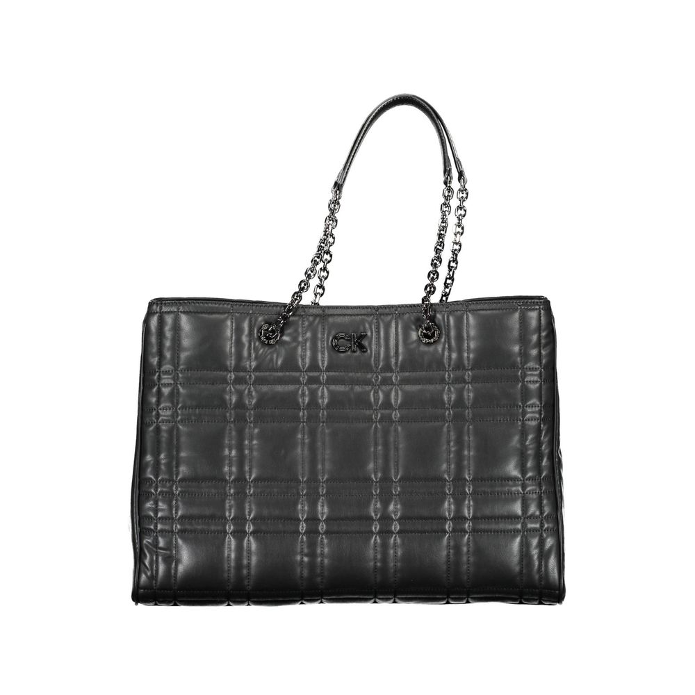 Calvin Klein Nero Damenhandtasche aus Polyester