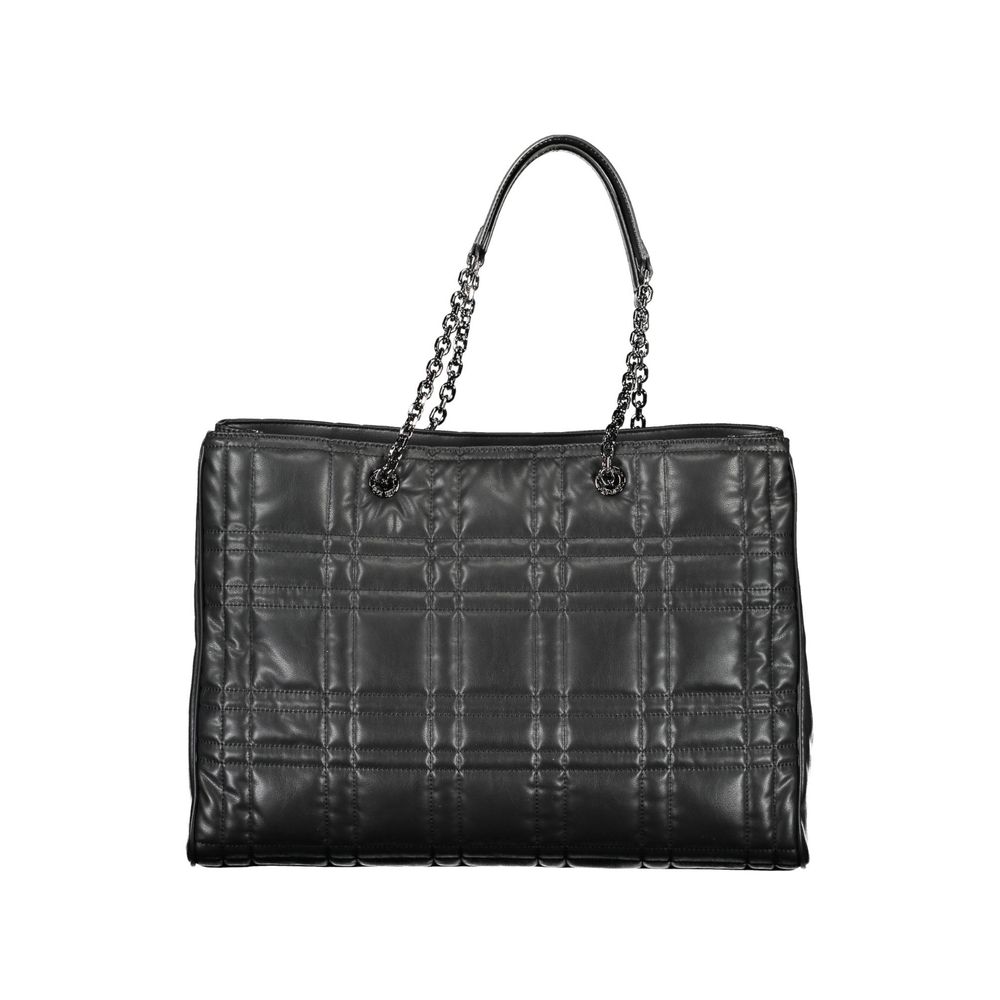 Calvin Klein Nero Damenhandtasche aus Polyester