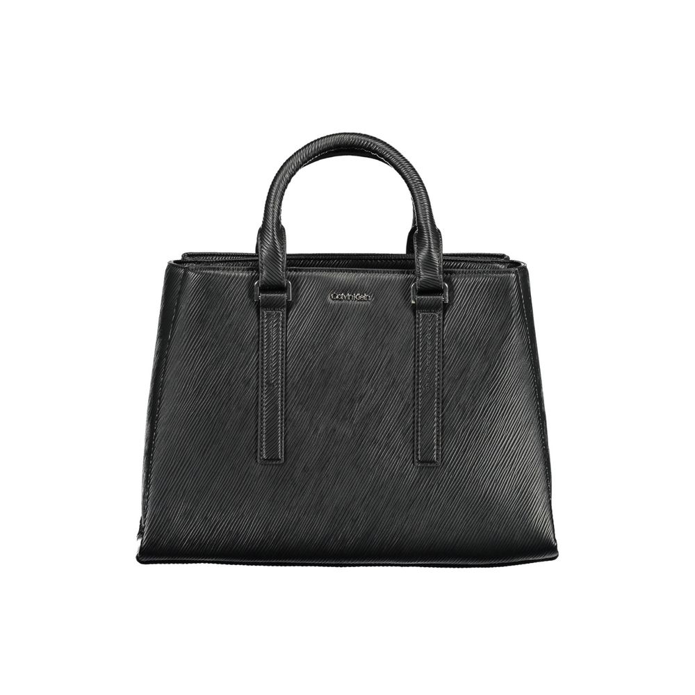 Calvin Klein Nero Polyester Damen Handtasche