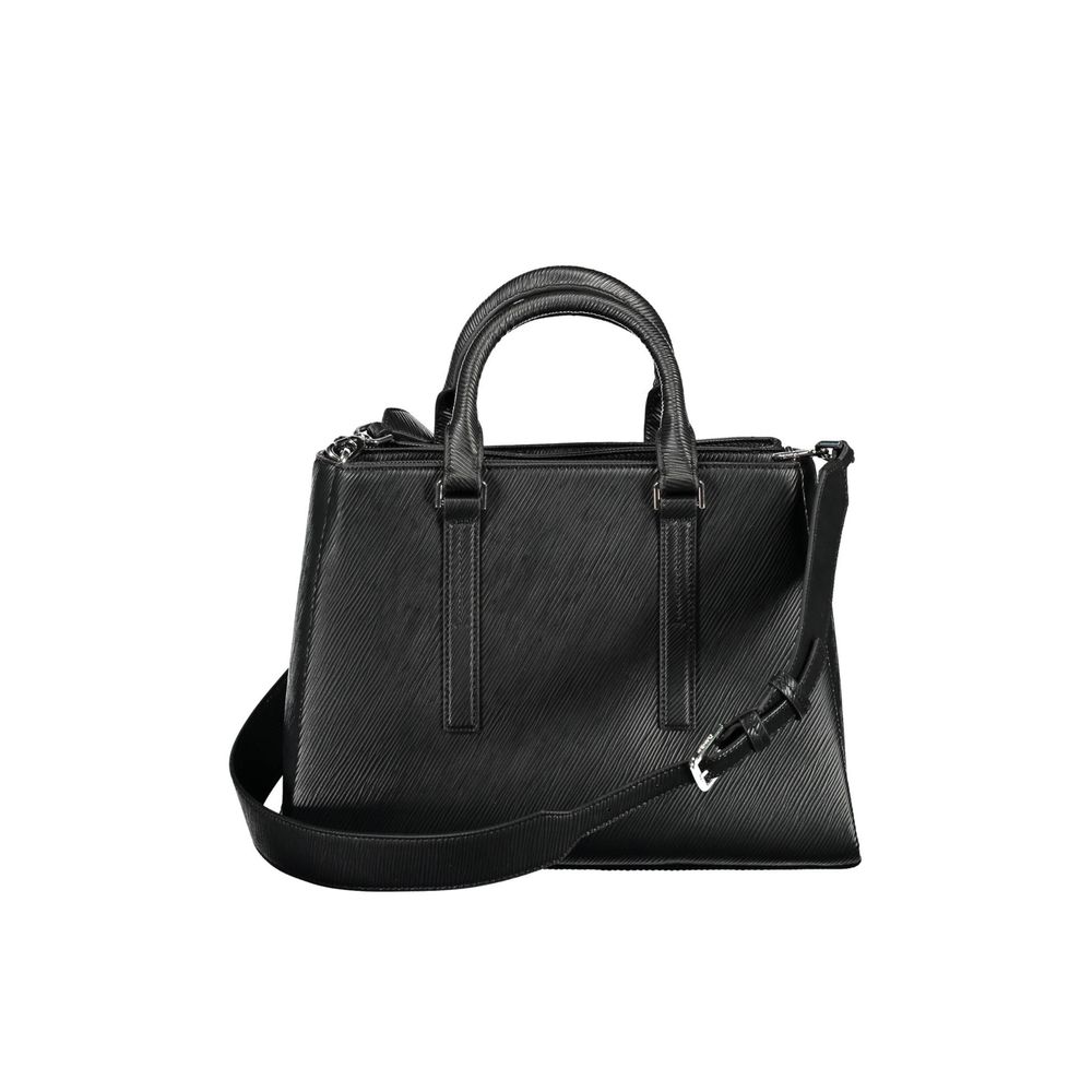 Calvin Klein Nero Polyester Damen Handtasche