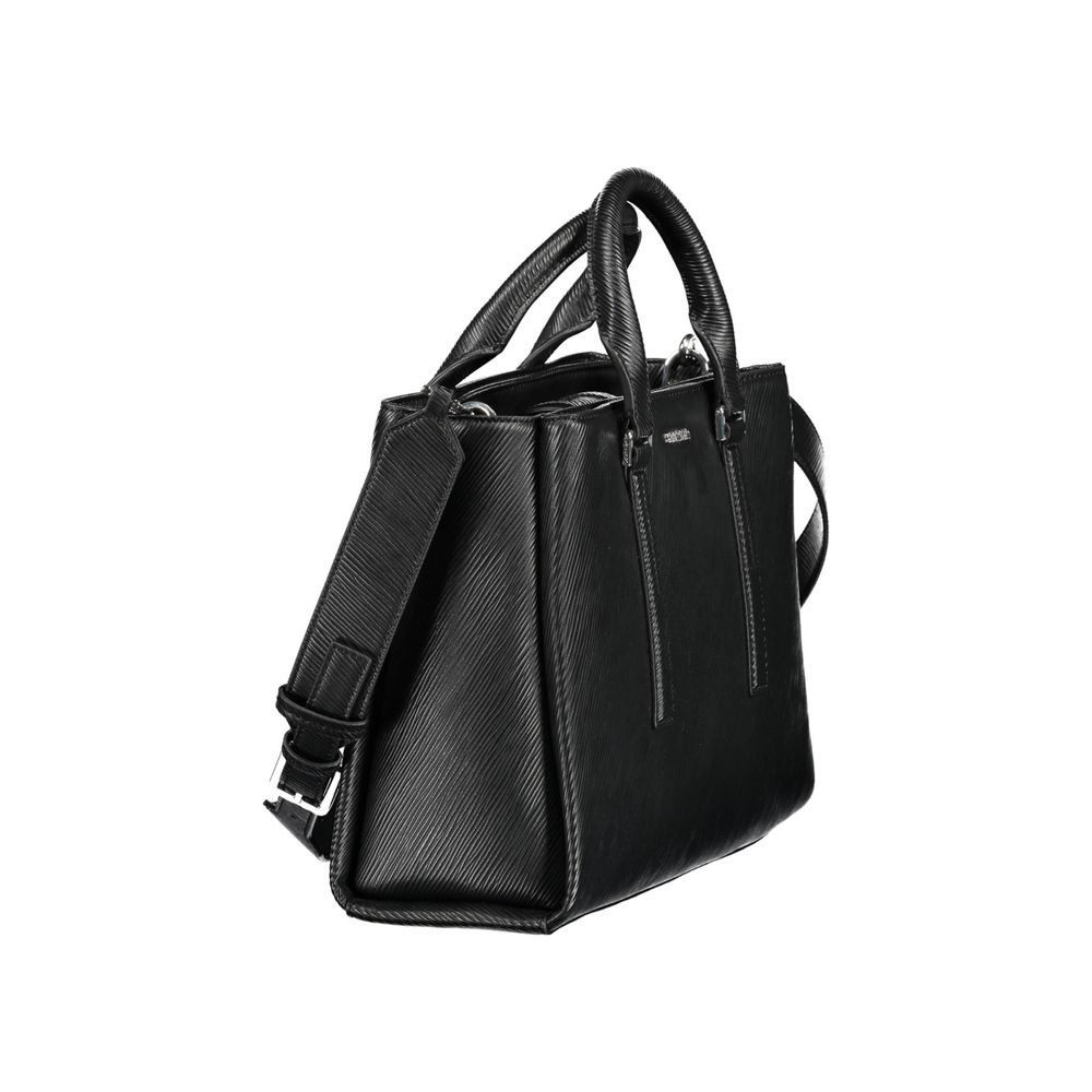Calvin Klein Nero Polyester Damen Handtasche