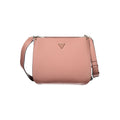 Guess Jeans Rosa Polyurethan Damenhandtasche