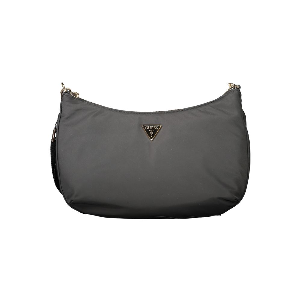 Guess Jeans Schwarze Damenhandtasche aus Polyester