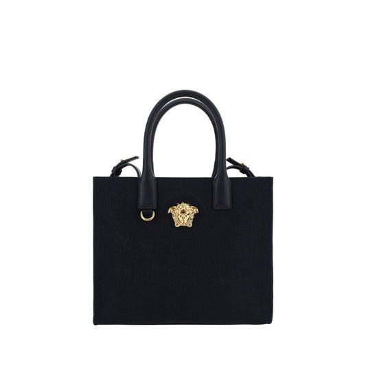 Versace Black Cotton Shoulder Bag Versace Xosier