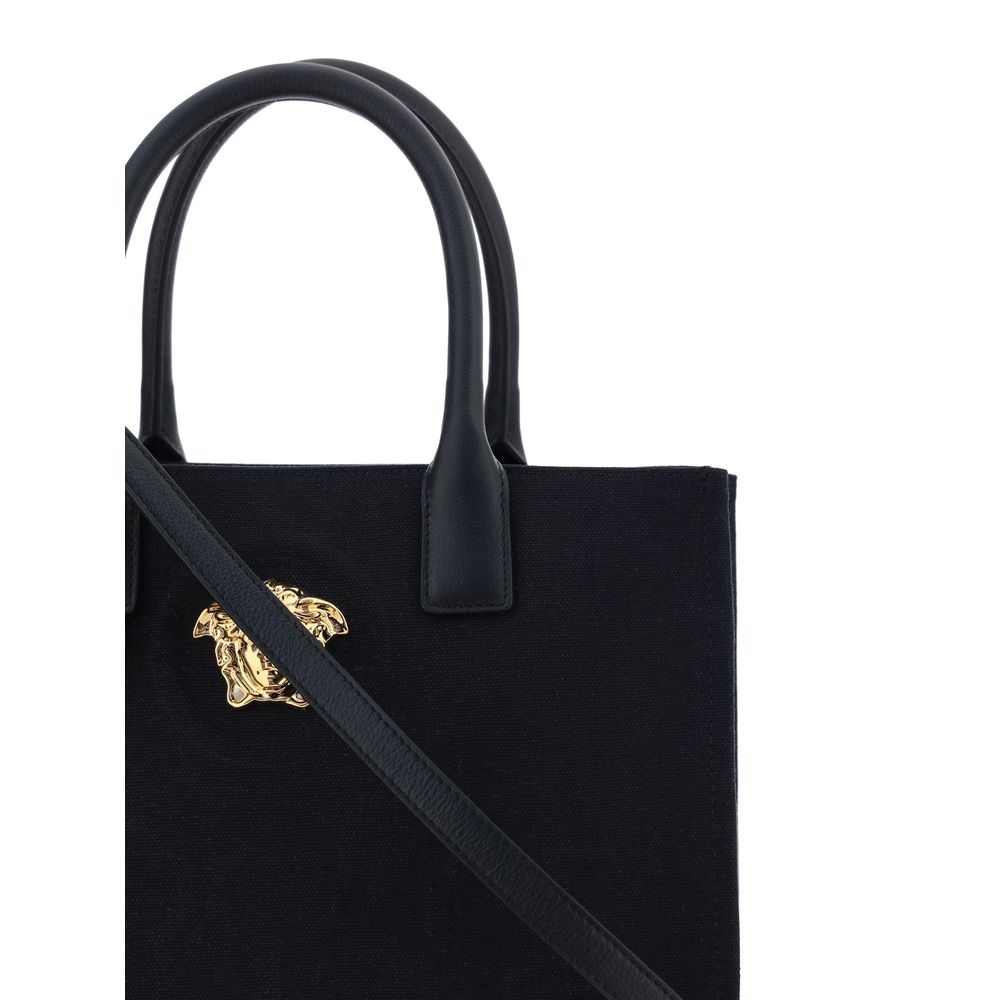 Versace Black Cotton Shoulder Bag Versace Xosier