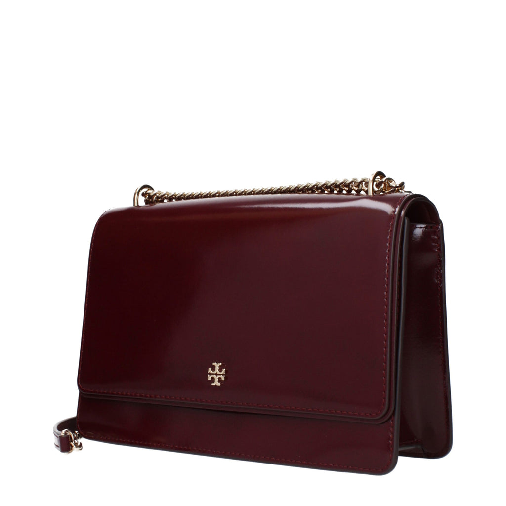 Red Leather Crossbody Bag