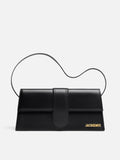 Jacquemus Black  leather Le Bambino Long bag Jacquemus Xosier